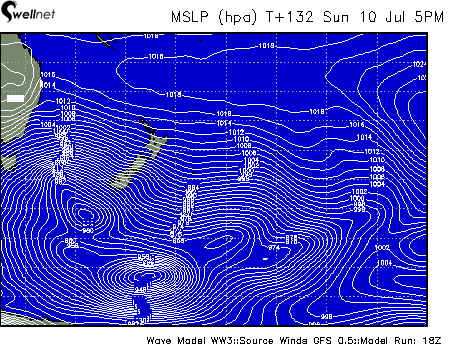 Mean Sea Level Pressure (4hPa grading)