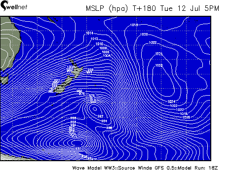 Mean Sea Level Pressure (4hPa grading)
