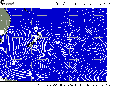Mean Sea Level Pressure (4hPa grading)