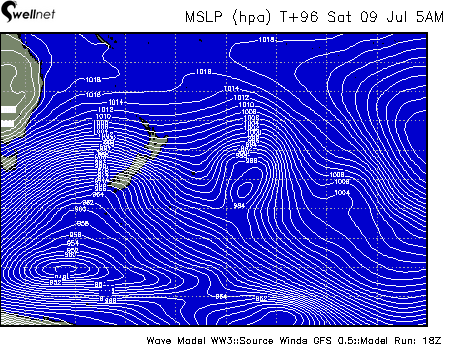 Mean Sea Level Pressure (4hPa grading)