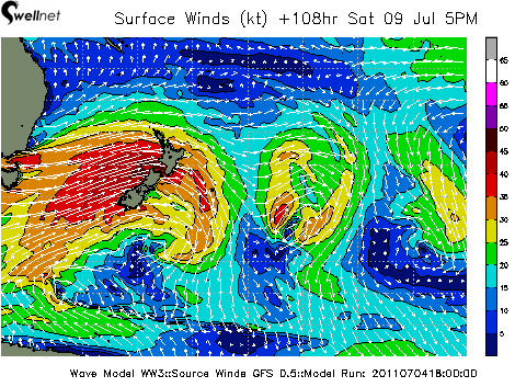 10m Wind Speed (kt.) and Direction