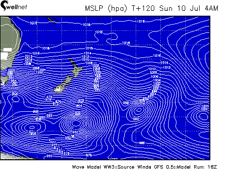 Mean Sea Level Pressure (4hPa grading)