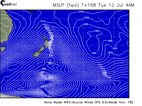 Mean Sea Level Pressure (4hPa grading)