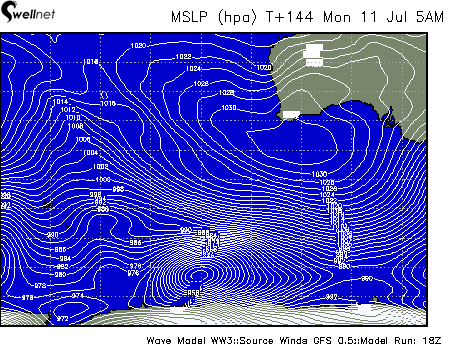 Mean Sea Level Pressure (4hPa grading)