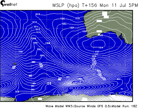 Mean Sea Level Pressure (4hPa grading)