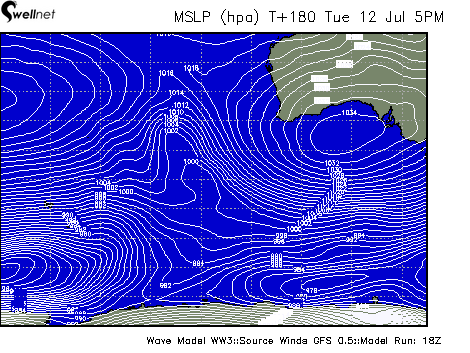 Mean Sea Level Pressure (4hPa grading)