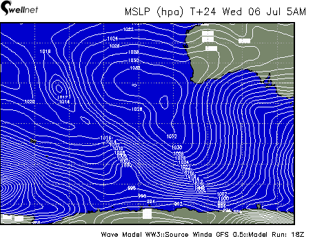 Mean Sea Level Pressure (4hPa grading)