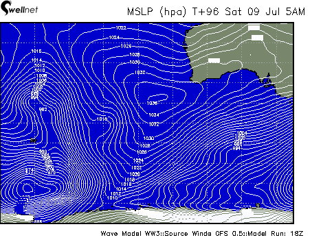 Mean Sea Level Pressure (4hPa grading)