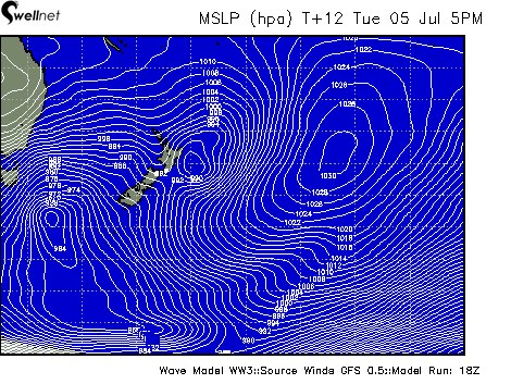 Mean Sea Level Pressure (4hPa grading)