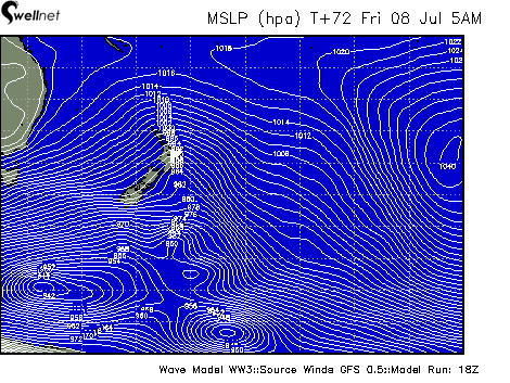 Mean Sea Level Pressure (4hPa grading)