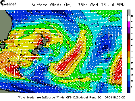 10m Wind Speed (kt.) and Direction