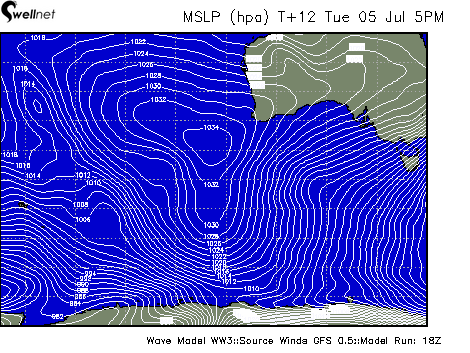 Mean Sea Level Pressure (4hPa grading)