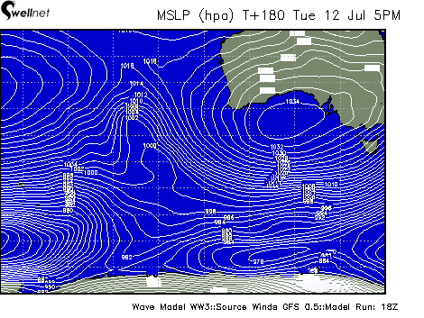 Mean Sea Level Pressure (4hPa grading)