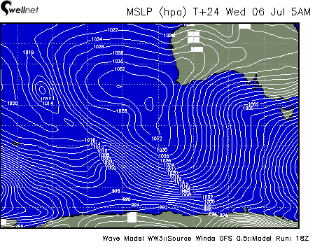 Mean Sea Level Pressure (4hPa grading)