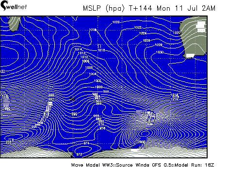 Mean Sea Level Pressure (4hPa grading)