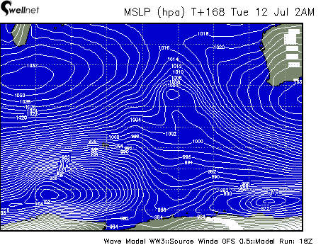 Mean Sea Level Pressure (4hPa grading)