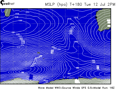 Mean Sea Level Pressure (4hPa grading)