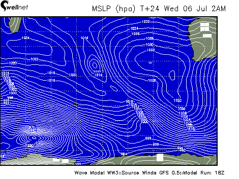 Mean Sea Level Pressure (4hPa grading)