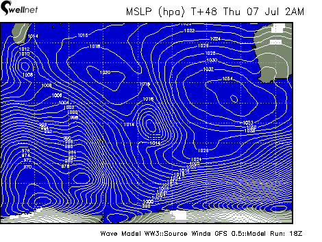 Mean Sea Level Pressure (4hPa grading)