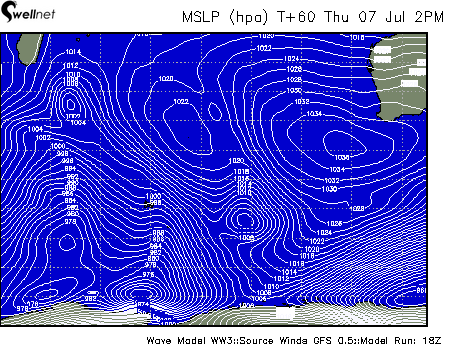 Mean Sea Level Pressure (4hPa grading)