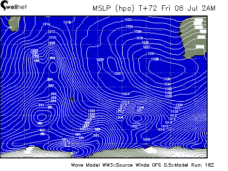Mean Sea Level Pressure (4hPa grading)